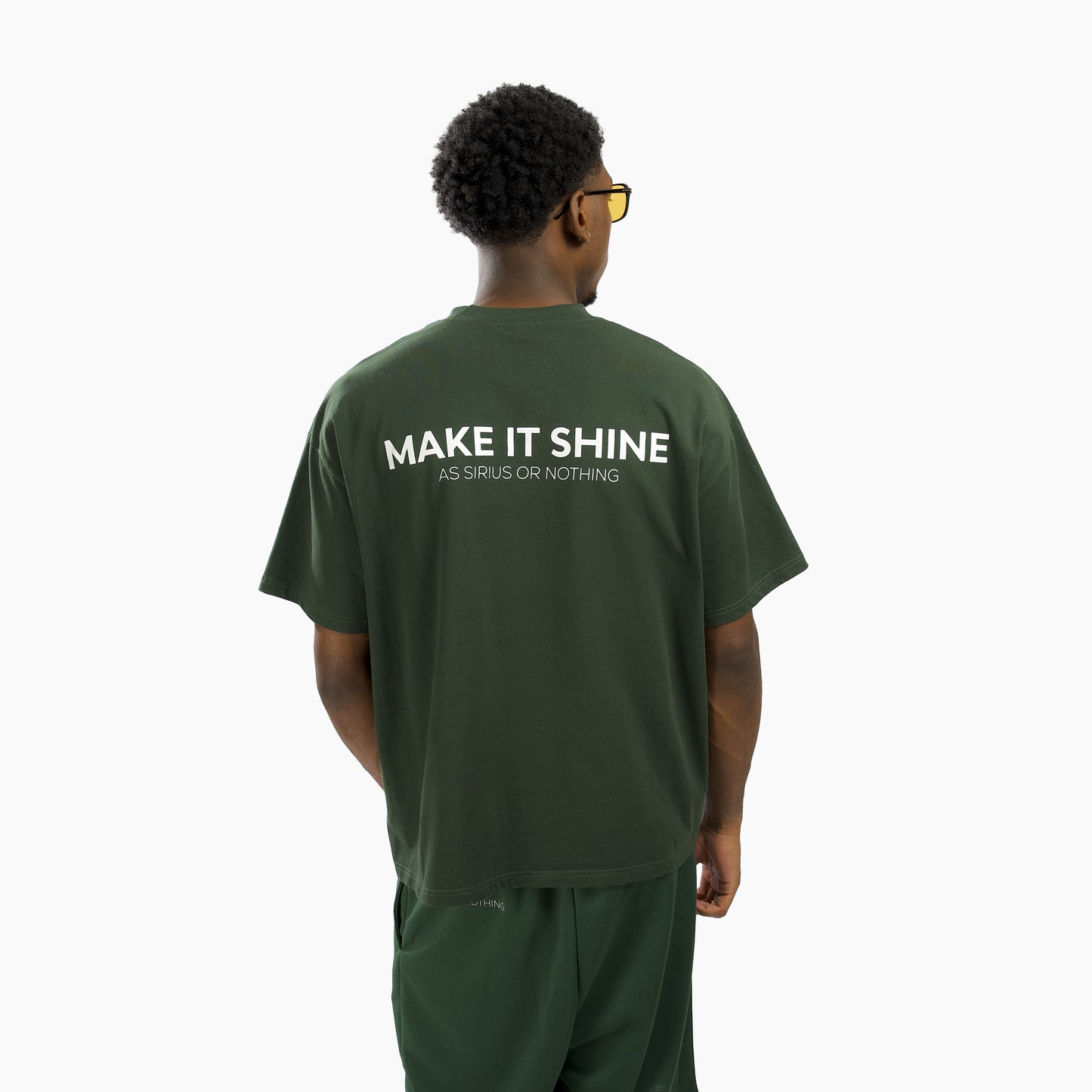 T-shirt Make it Shine - Vert