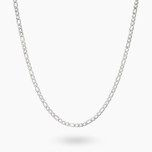 Figaro chain 2 mm Argent